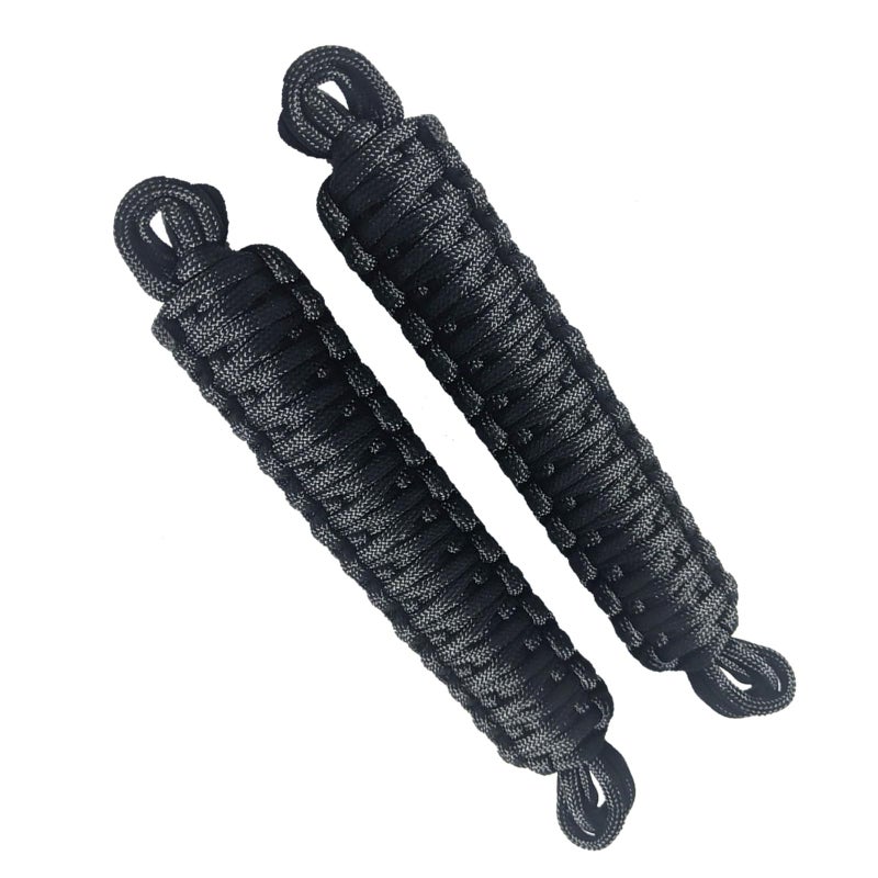 KIXILO Door Limiting Straps for 1987-2023 Wrangler CJ YJ TJ JK JL & Gladiator JT Truck Retractable High Toughness Swing Limiter Replacement Parts 2 Pack (Black) - Image 2
